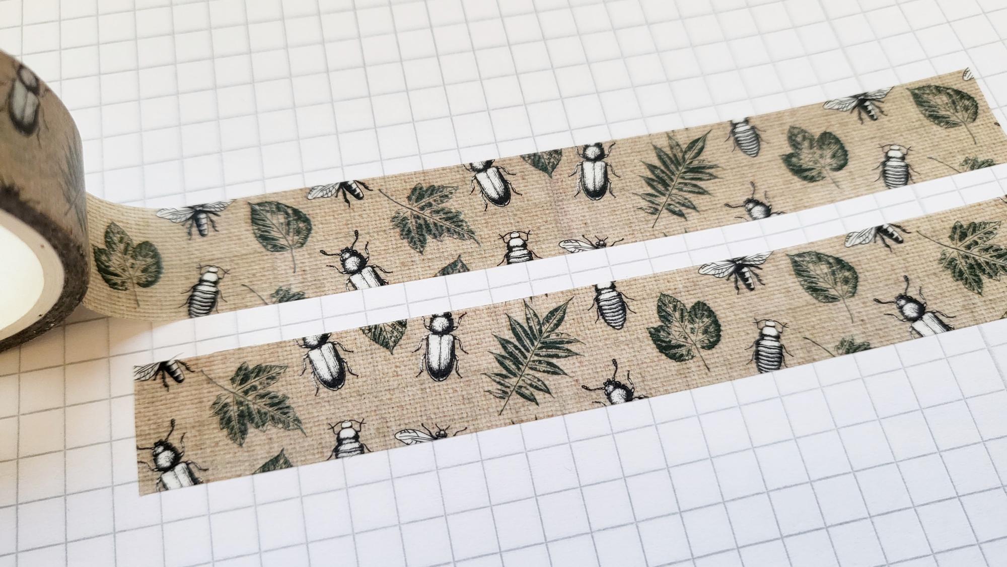 Washi Tape Insekten